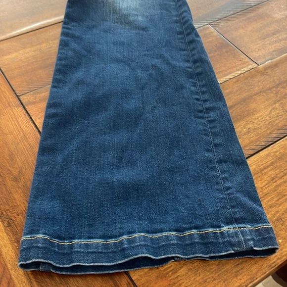 SUKISO WOMEN'S NAVY KIRA SHORT SLEEVED DENIM JUMPSUIT OVERALL SIZE SMALL - Picture 7 of 17